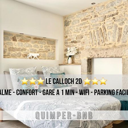 Le Calloch 2D - Studio 4 Etoiles - Quartier Gare - Wifi - Netflix Quimper Dış mekan fotoğraf
