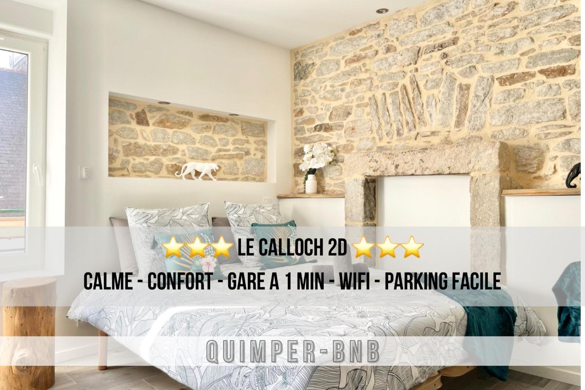 Le Calloch 2D - Studio 4 Etoiles - Quartier Gare - Wifi - Netflix Quimper Dış mekan fotoğraf