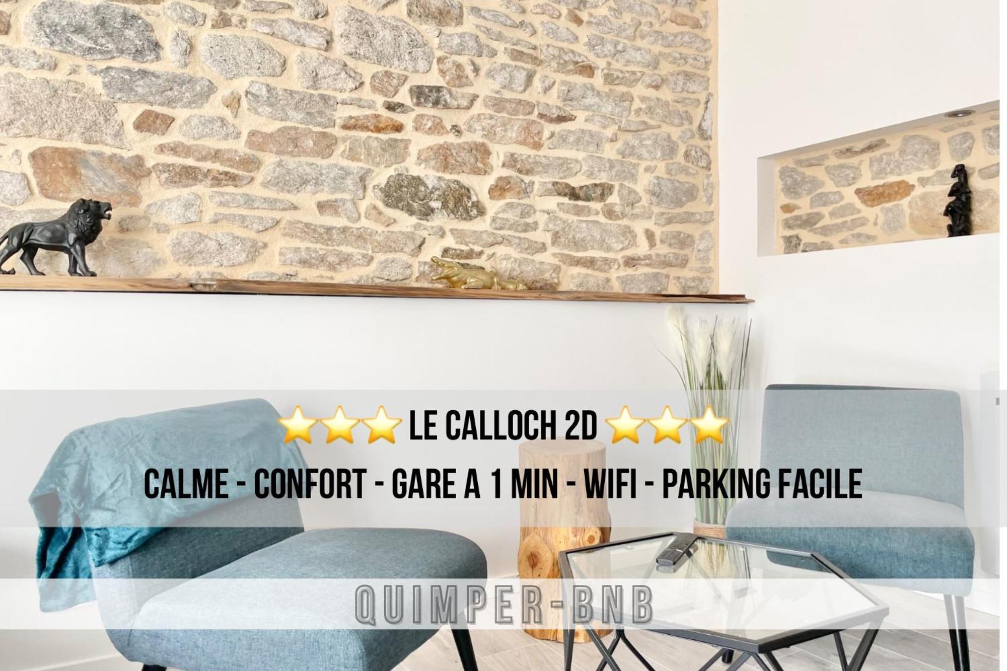 Le Calloch 2D - Studio 4 Etoiles - Quartier Gare - Wifi - Netflix Quimper Dış mekan fotoğraf